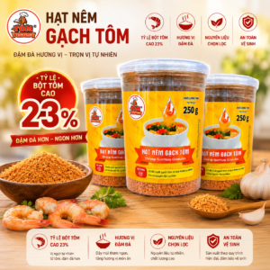 hạt nêm gạch tôm
